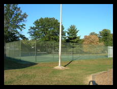 Tennis courts